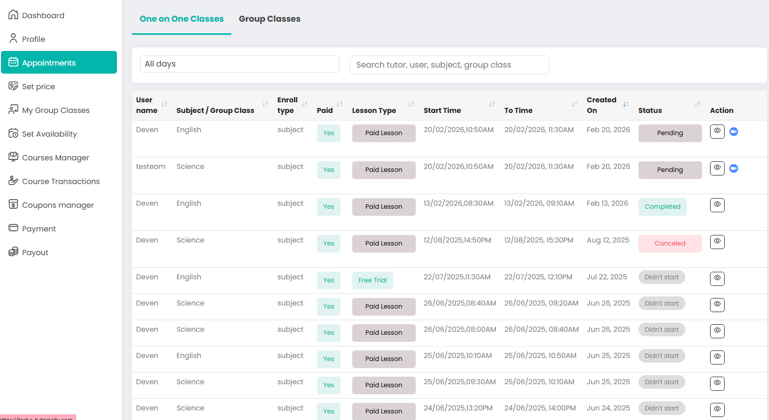 Docs Version Dropdown