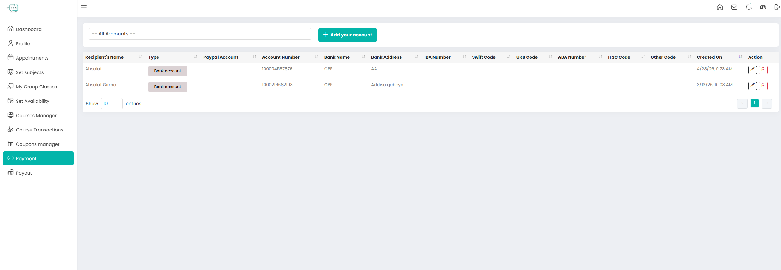 Docs Version Dropdown