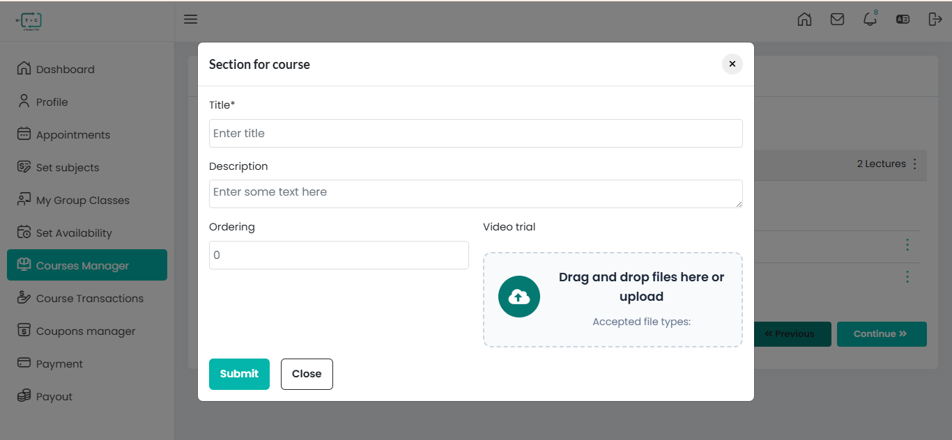 Docs Version Dropdown